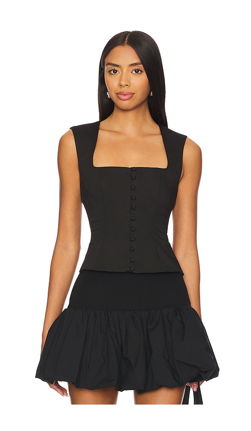MAJORELLE Lulu Top in Black. -  XS also in