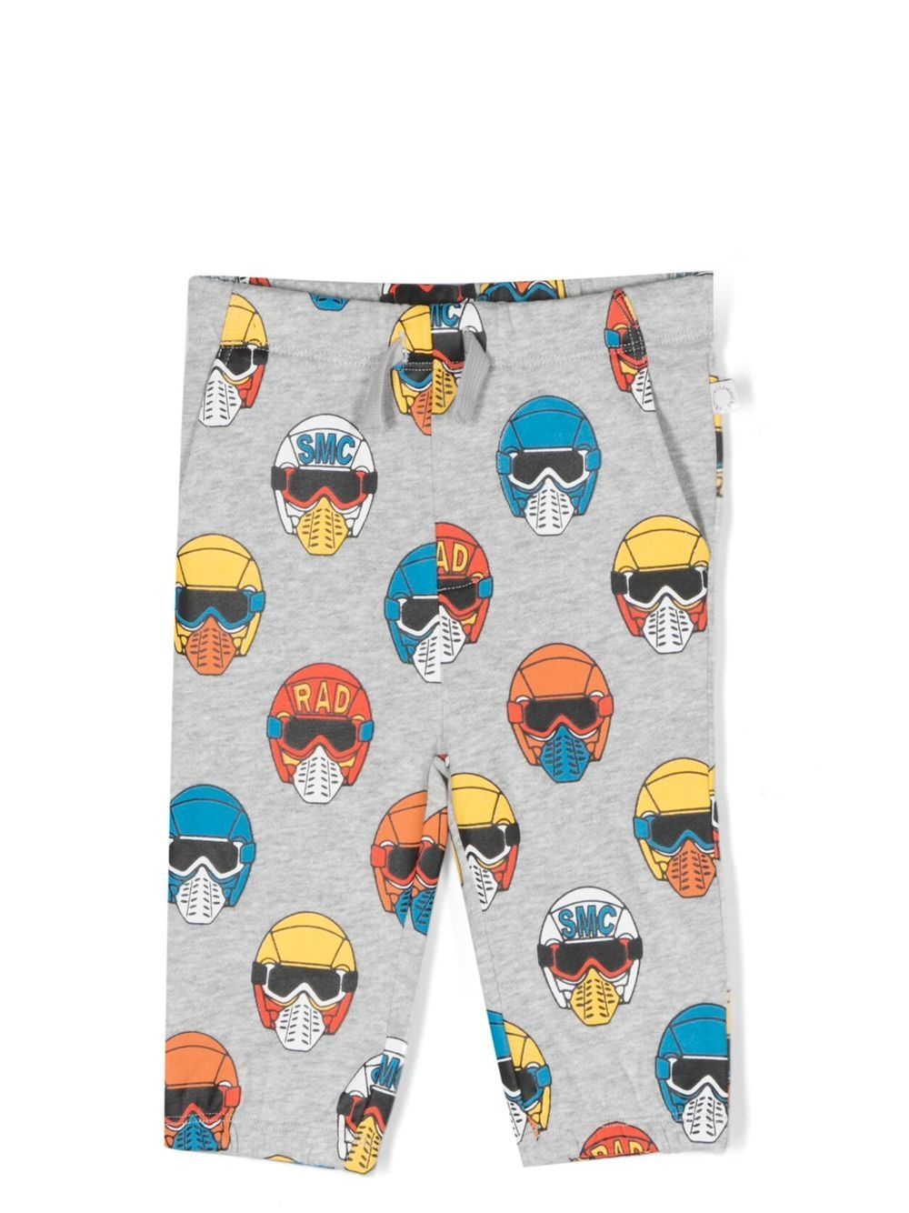 Cartoon-print track-pants - Grey
