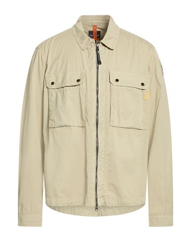 Man Shirt Sage green Size XL Cotton, Elastane