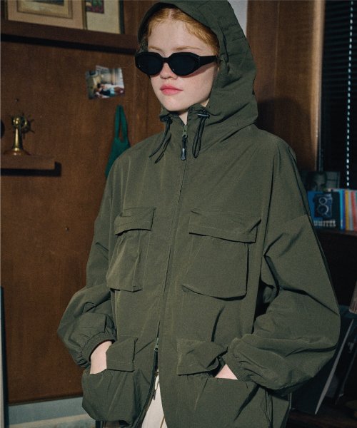 4POCKET windbreaker khaki