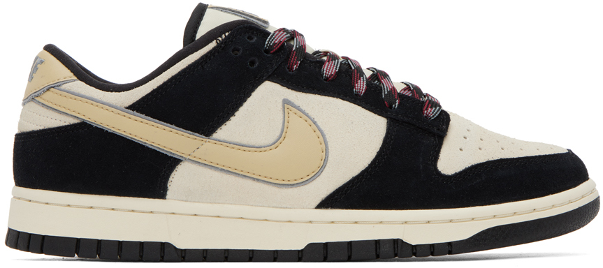 Black & Off-White Dunk Low Sneakers
