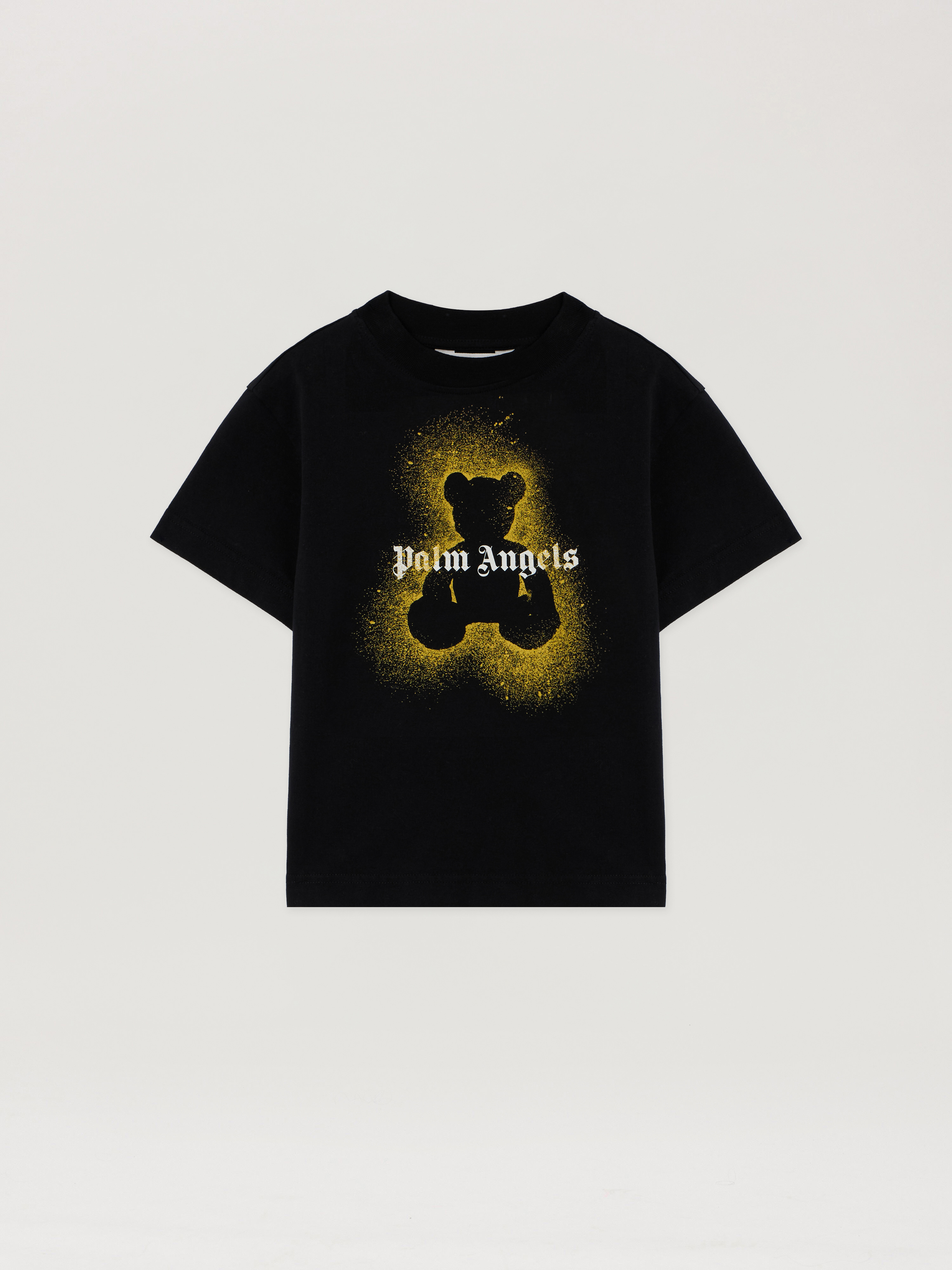 Pa Spray Bear Reg.tee S/s Kids  Black