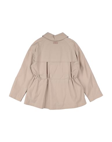Kid Girl Overcoat & Trench Coat Beige Size 12 Polyester