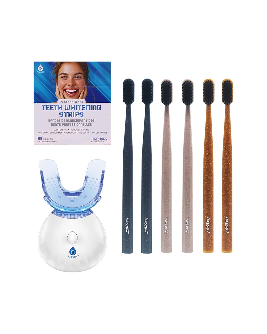 Pursonic Men's LED Teeth Whitening Solution
