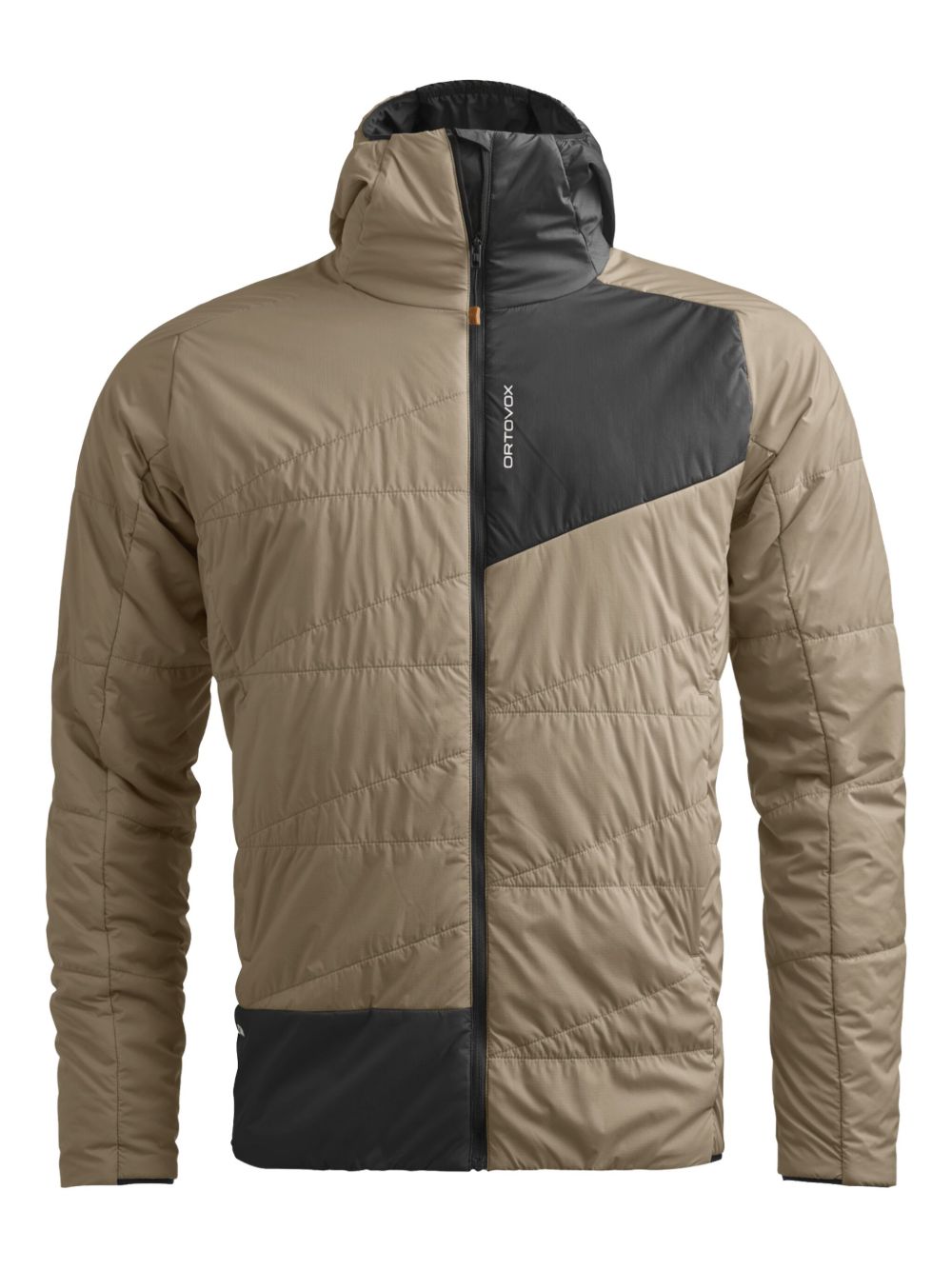 Quilted hooded jacket - Neutrals