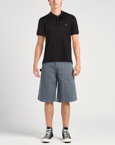 C. p. Company Man Polo shirt Black Size M Cotton
