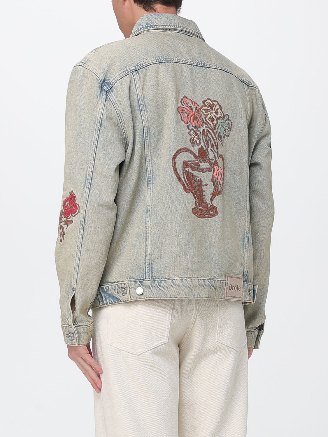 Jacket DRÔLE DE MONSIEUR Men color Dust