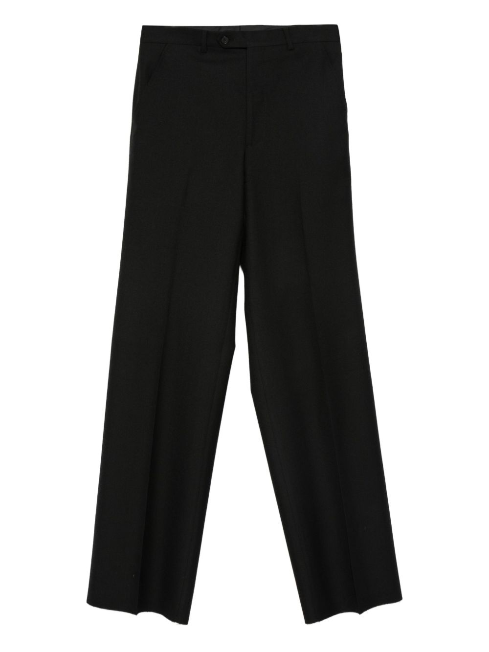 Straight-leg trousers - Black