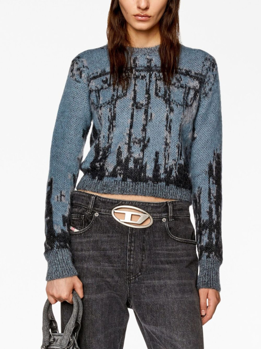 M-symi Cropped Sweater