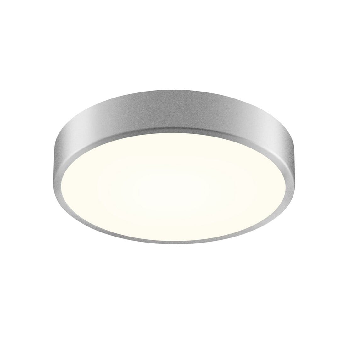 " LED Flush Mount in Bright Satin Aluminu