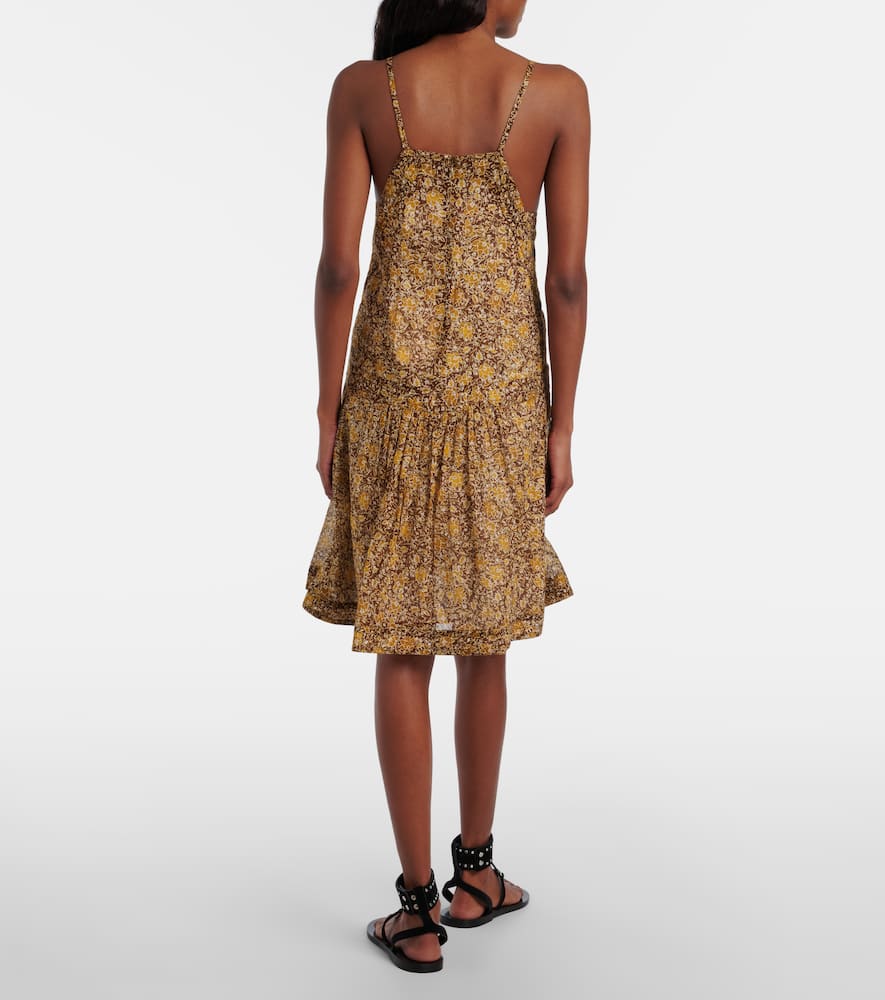 Danielle floral cotton voile minidress