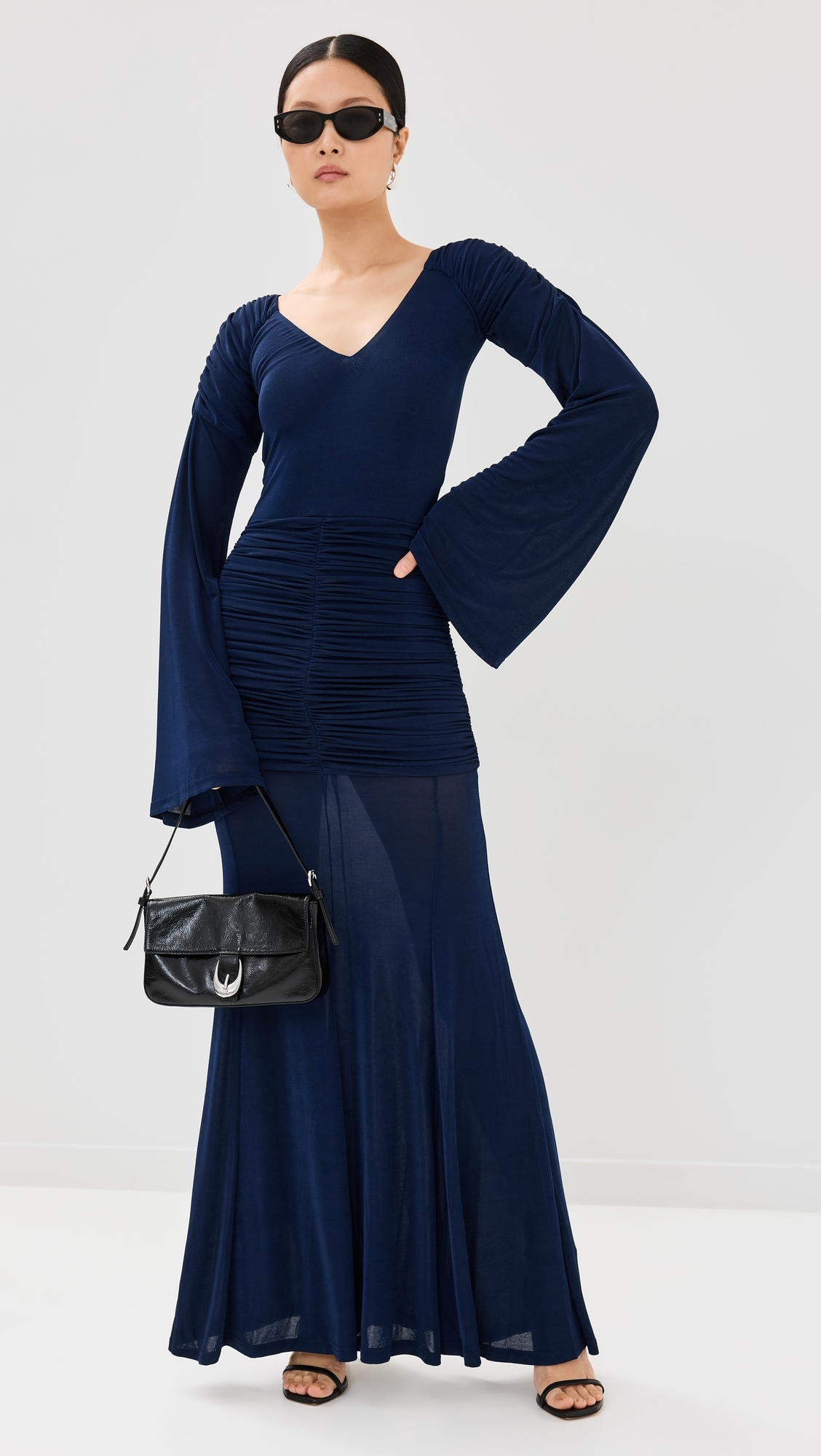 The Maya Dress Blue