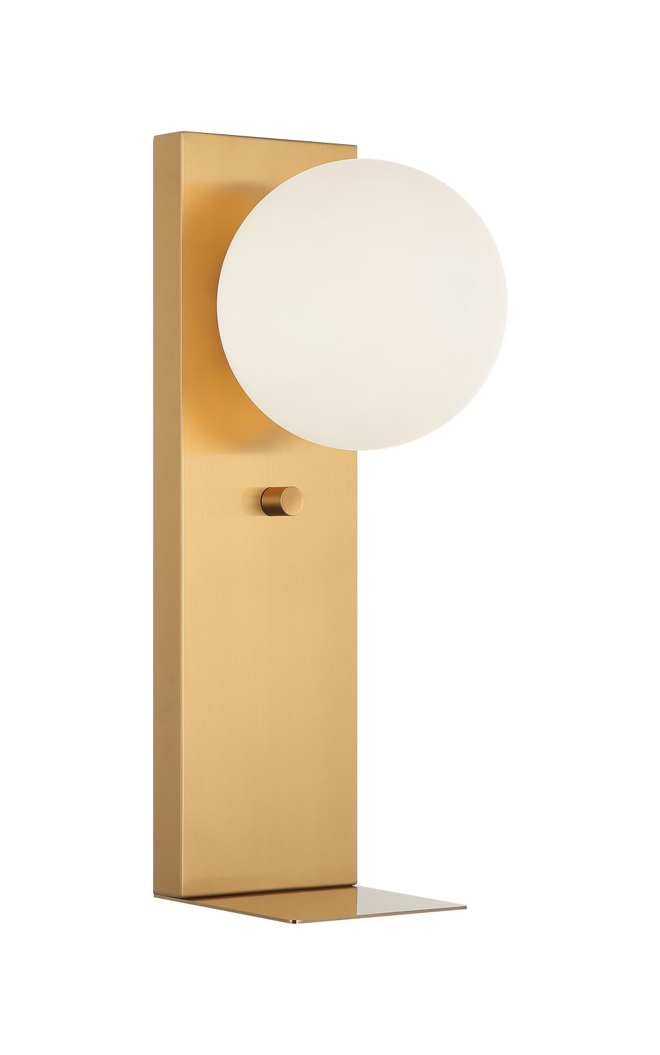 Aged Gold Brass Wall Sconce from the Stanley Collection