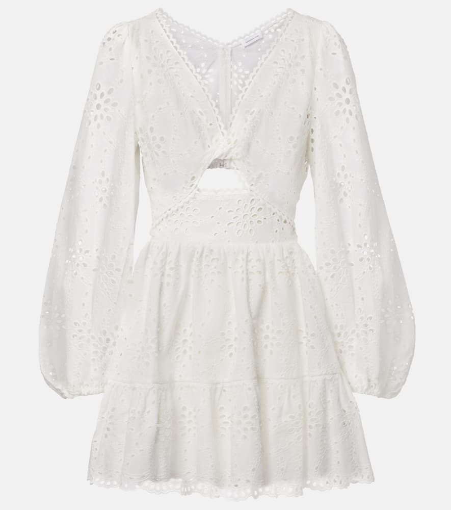 Alexandra Miro Mariah cotton minidress