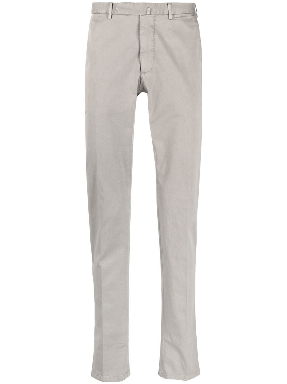 Slim-cut leg chino trousers - Neutrals