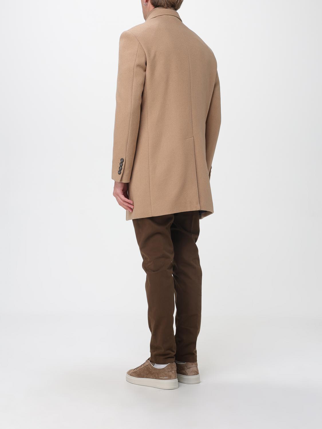 Coat Men color Camel
