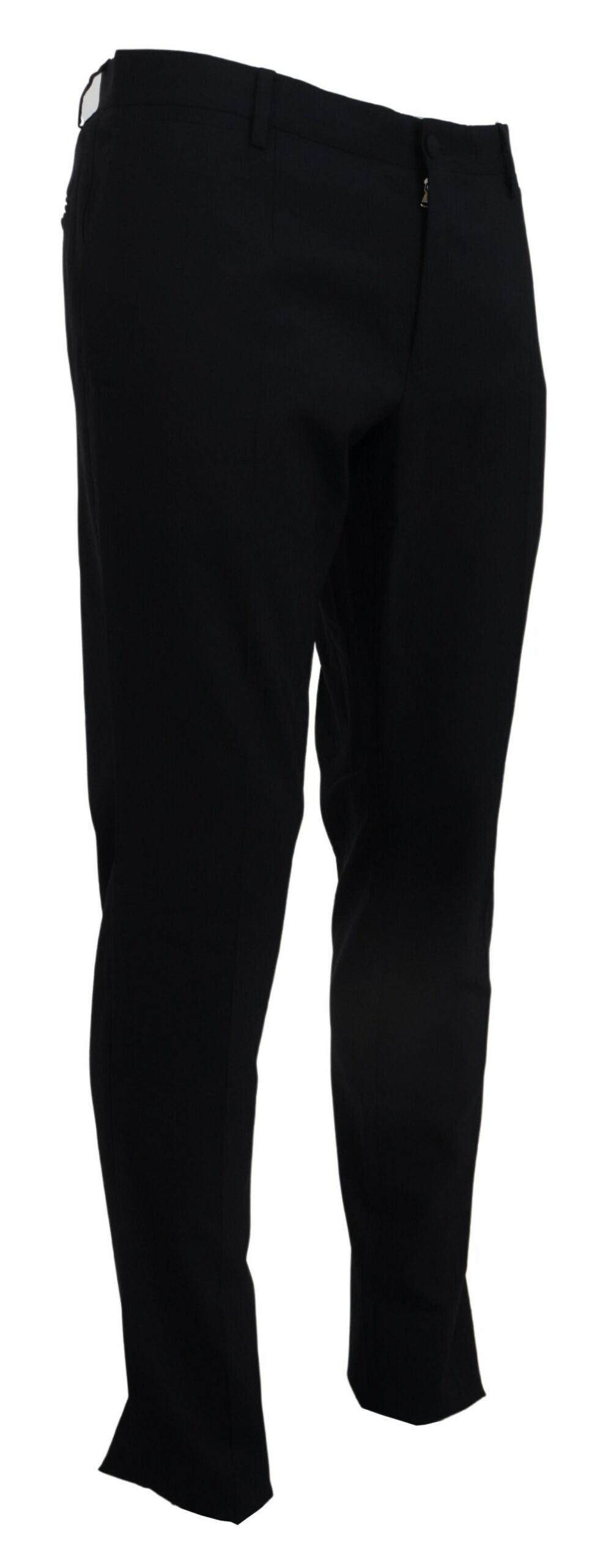 Wool Stretch Dress Trousers — Navy