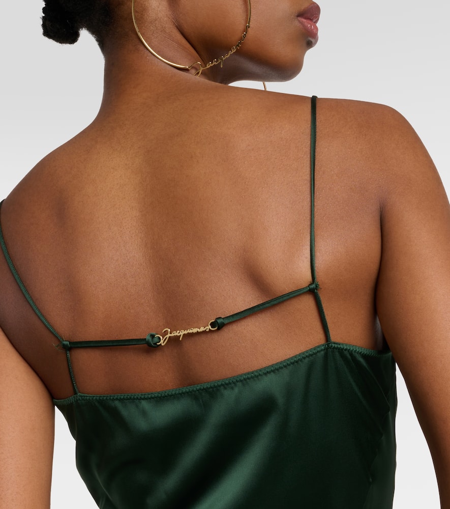 La Robe Notte satin slip dress