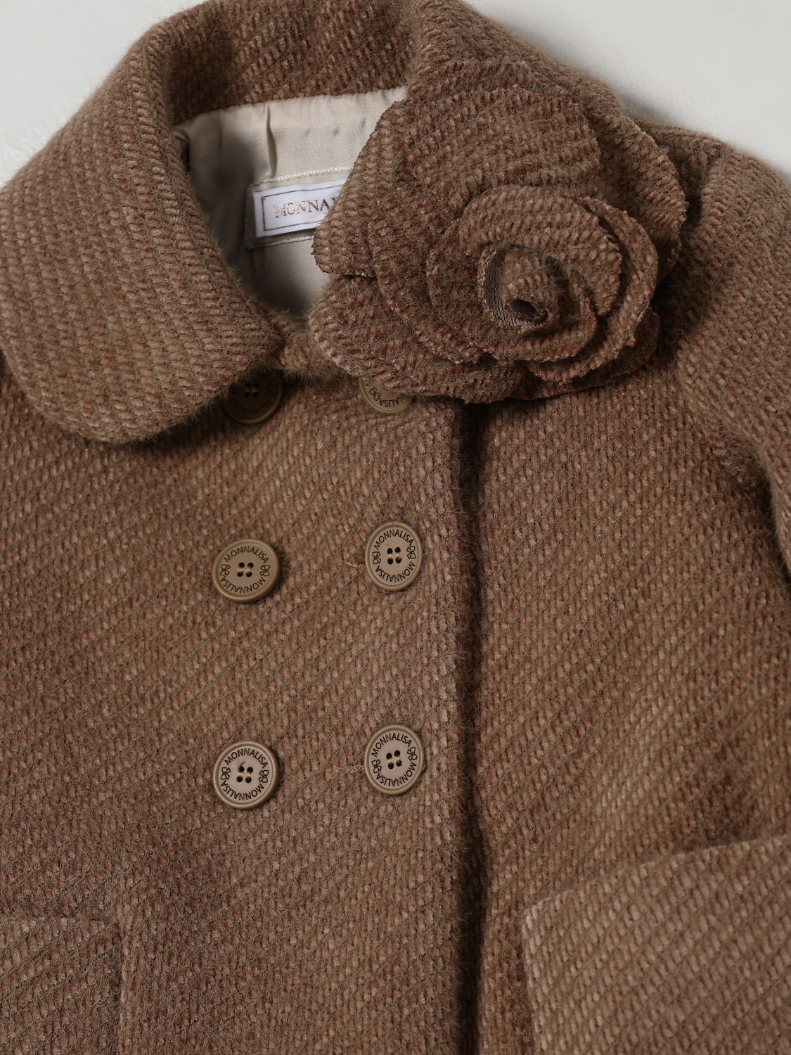 Coat Kids color Brown