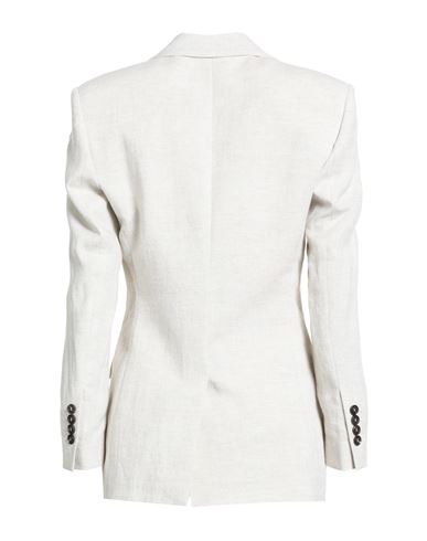 Woman Blazer Ivory Size 2 Linen, Polyester, Polyamide, Ecobrass