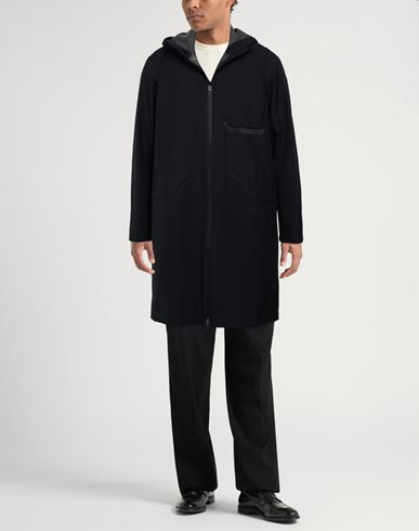 Laminar Man Overcoat & Trench Coat Midnight blue Size 36 Polyester