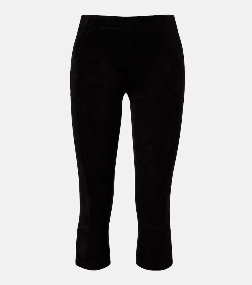 Willy suede capri pants