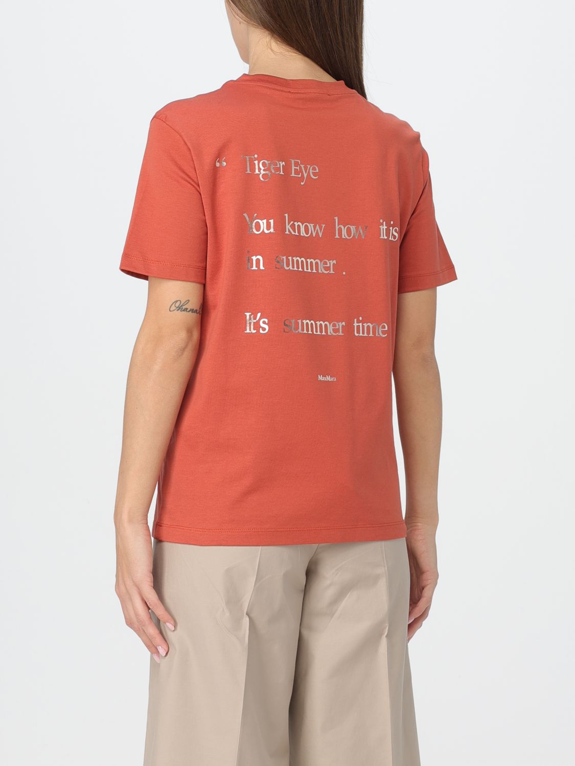 T-Shirt Woman color Orange