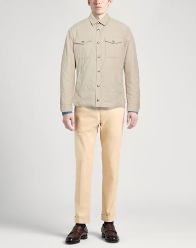 Man Jacket Beige Size 42 Wool, Polyamide