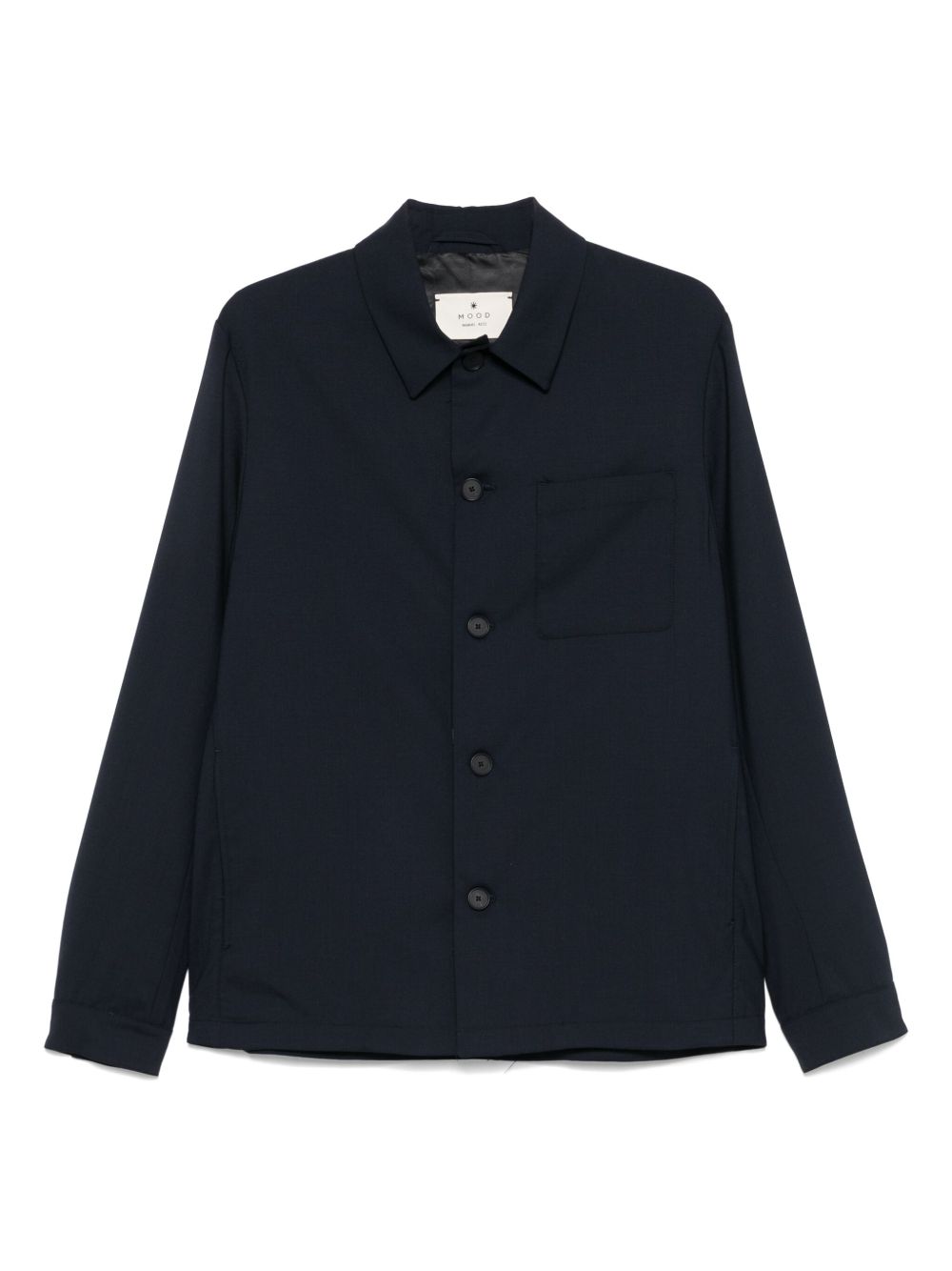 Manuel Ritz buttoned shirt jacket - Blue