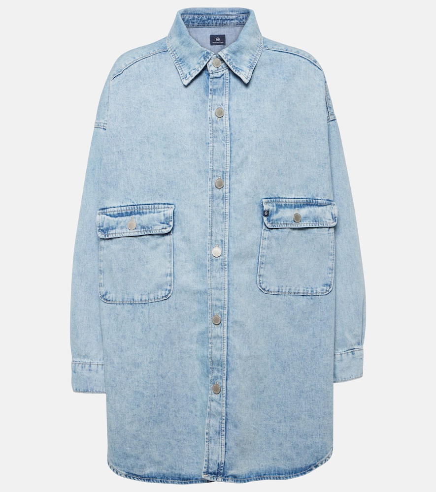 Oversized denim jacket