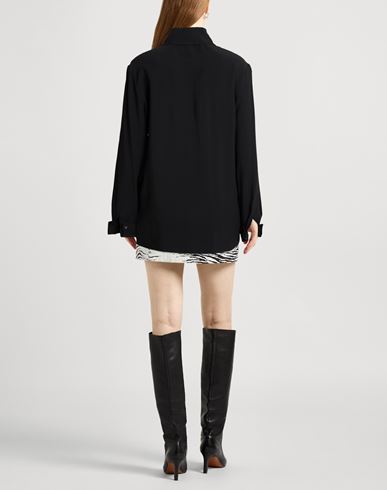 Woman Top Black Size 6 Viscose, Acetate
