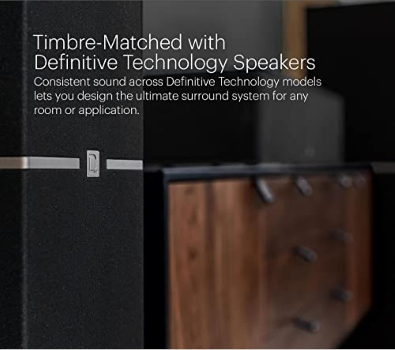 Dymension DM70 Bipolar Floor-Standing Speaker with Built-In 10" Powered Subwoofer (Certified Refurbished)