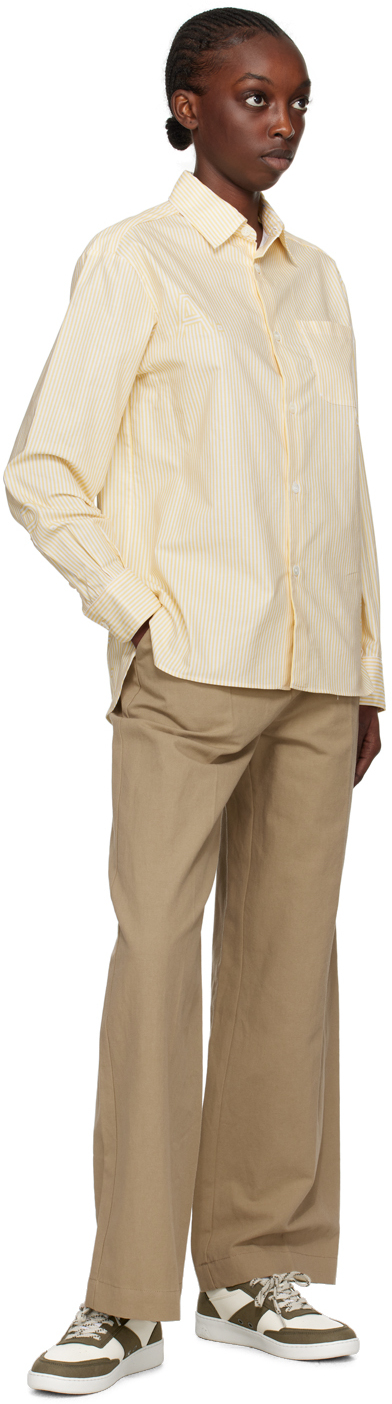 A.P.C. Beige Tressie Trousers