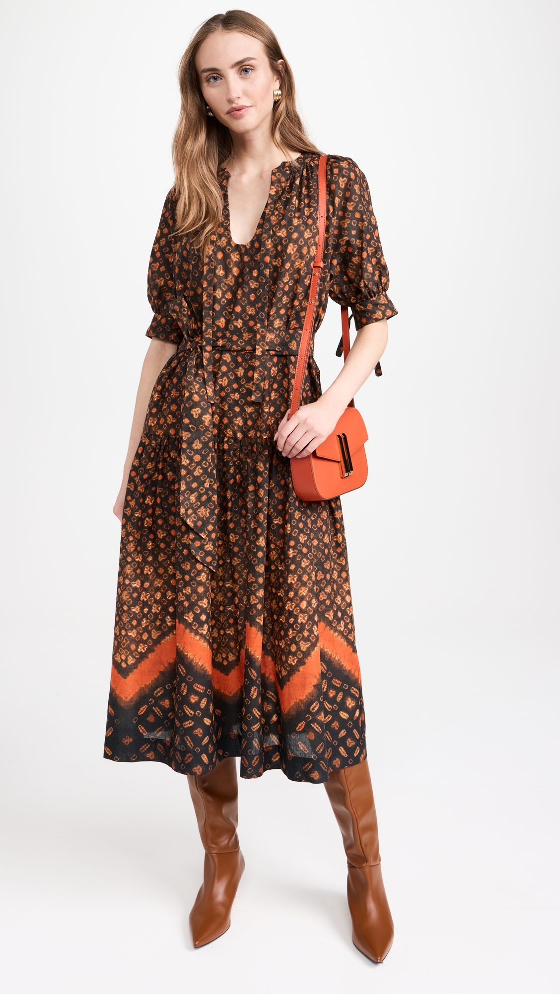 O. p.t Aksoy Dress Red Floral