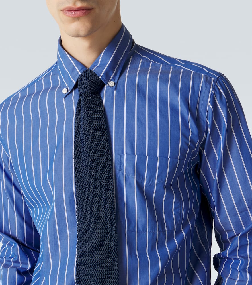 Striped cotton shirt