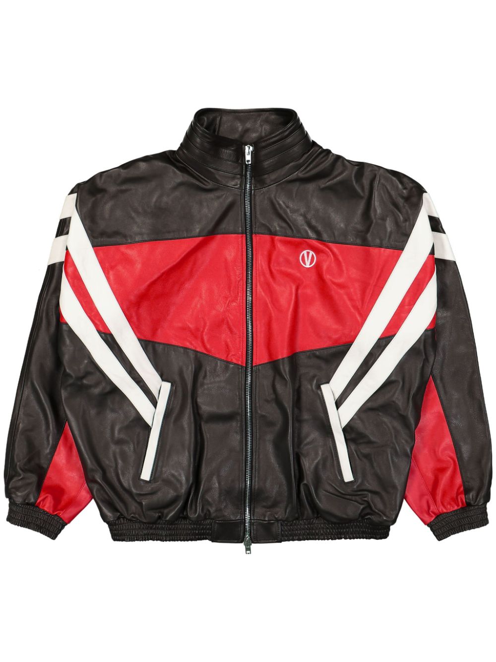 Logo-print tracksuit jacket - Black