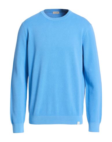 Man Sweater Azure Size L Cotton