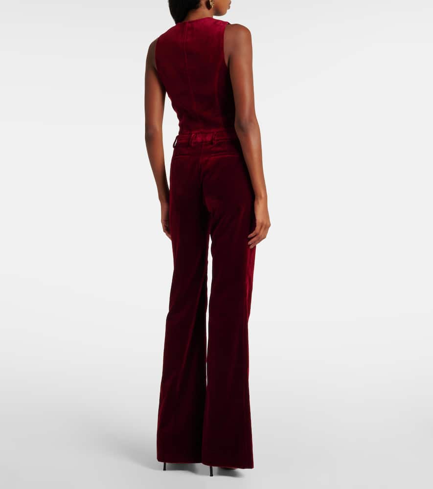 Etro Cotton velvet vest