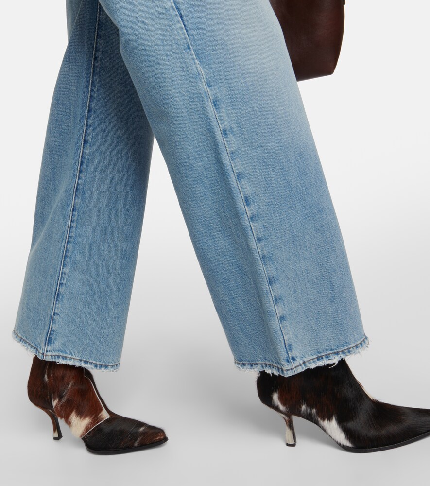 Le Jane high-rise barrel-leg jeans