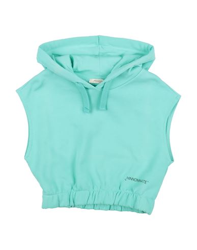 Kids Kid Girl Sweatshirt Turquoise Size 10 Cotton