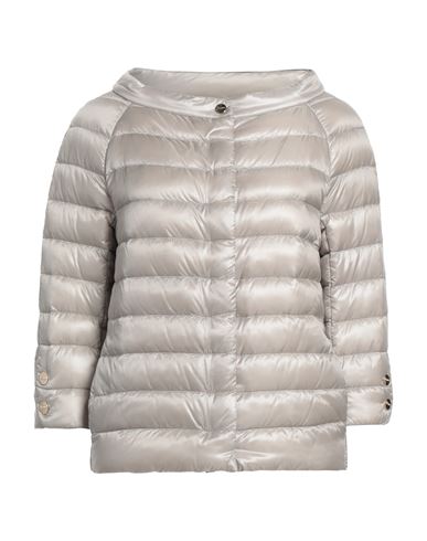 Iconico Woman Puffer Light grey Size 10 Polyamide