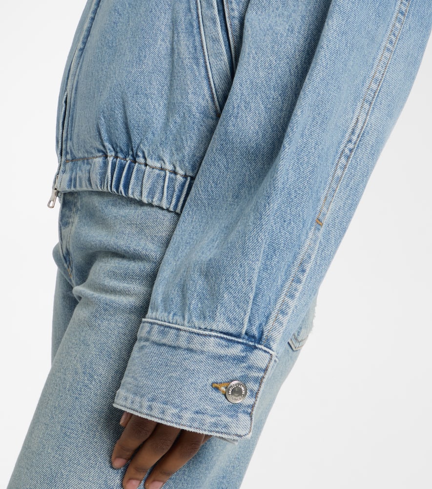 Nile zipped denim jacket