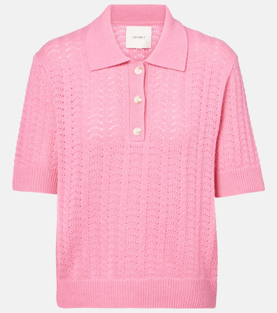 Masy cashmere polo sweater