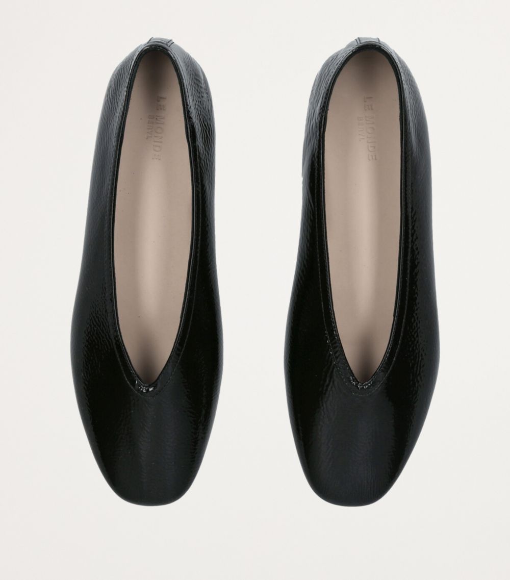 Leather Luna Ballet Flats