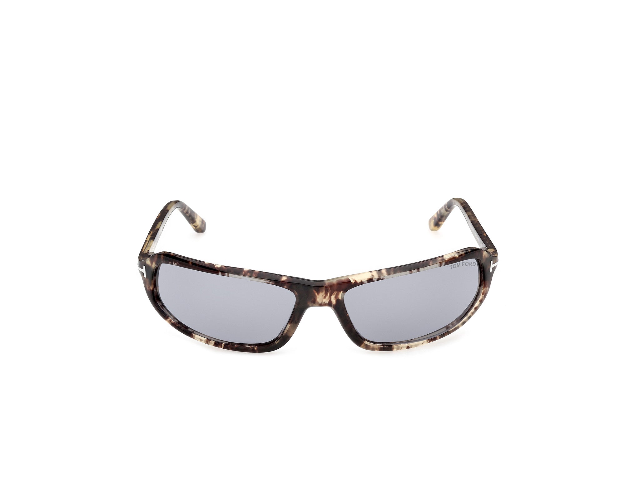 TOM FORD Unisex TOM FORD FT1400 ADDISON-02 56A Sunglasses Acetate Havana Smoke Squared Norma