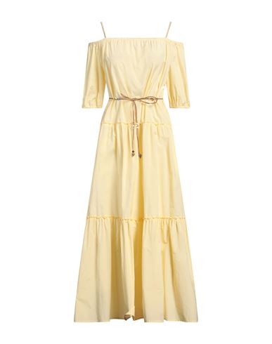 Woman Maxi dress Pastel yellow