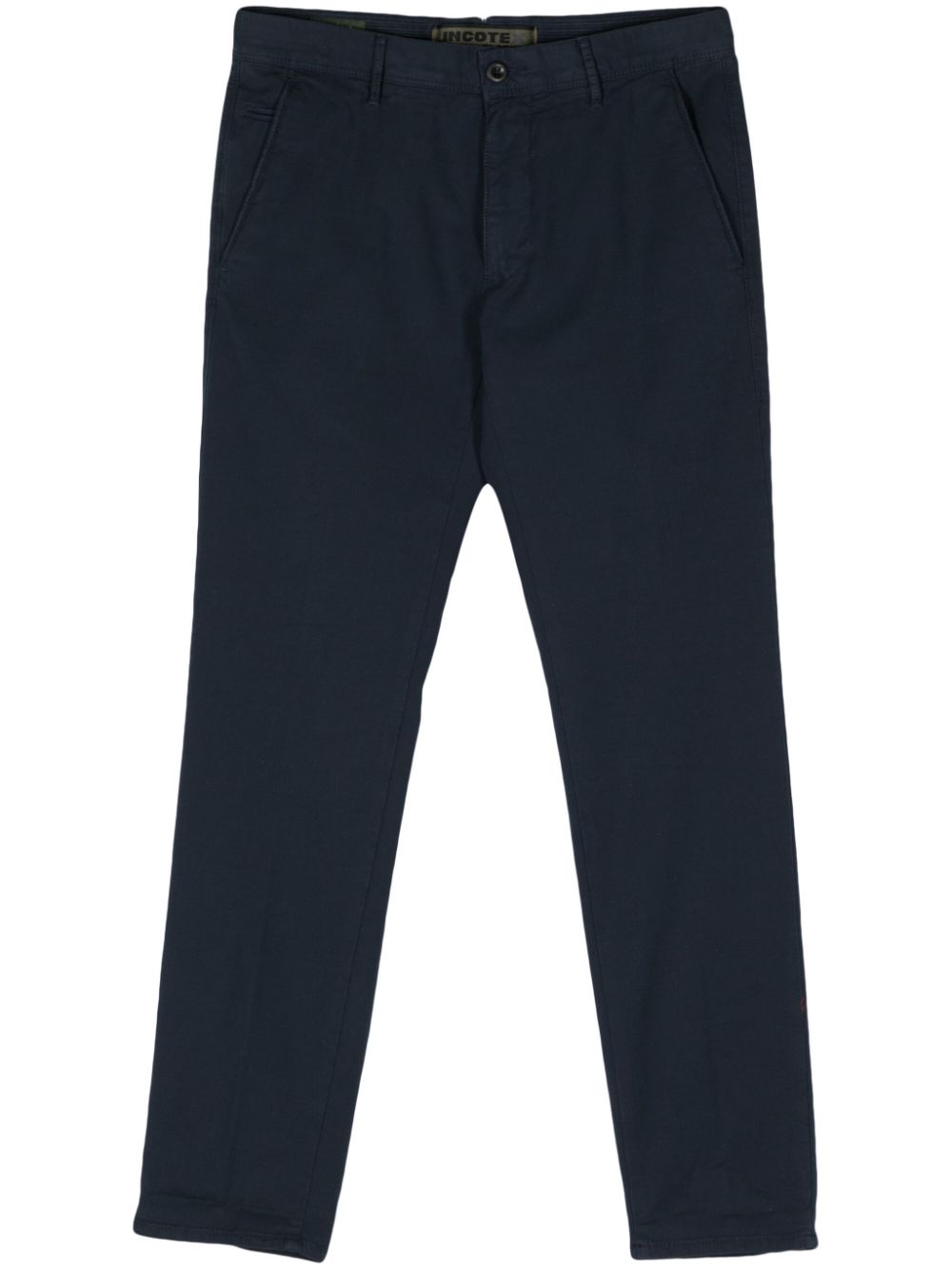 Cropped chino trousers - Blue