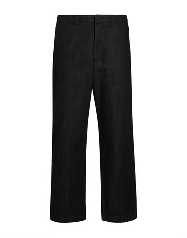 Man Pants Black Size 30 Cotton, Polyester