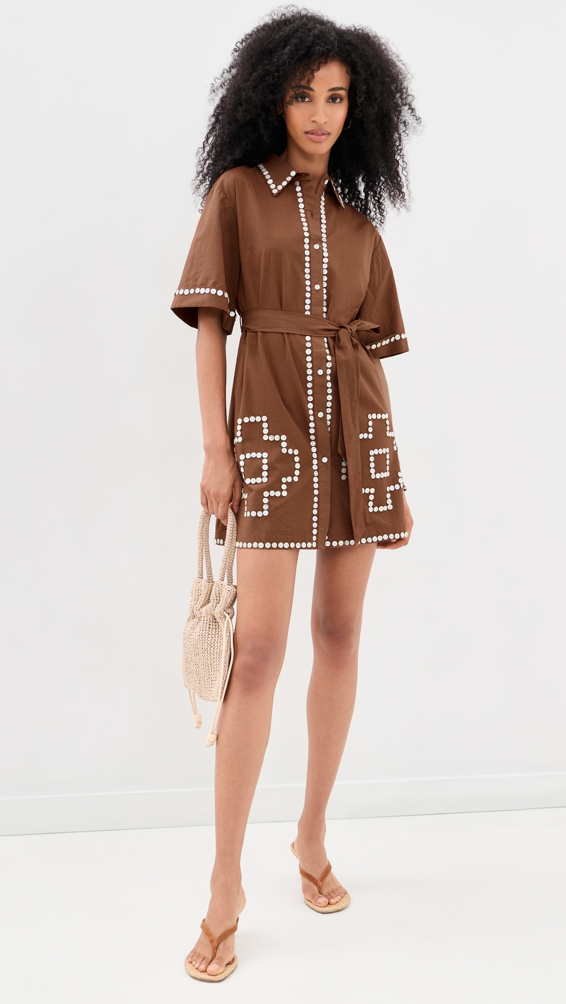 Amaia Dress Chocolate Brown