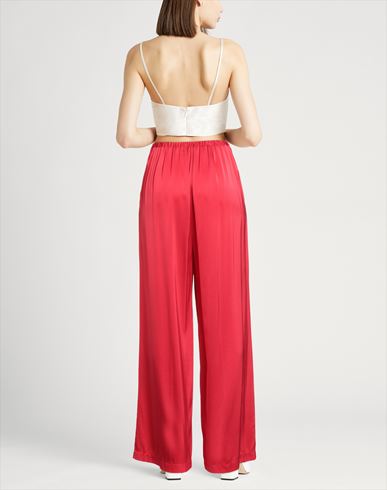 Forte_forte Woman Pants Red Size 2 Silk, Elastane